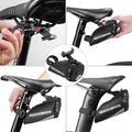 Torba rowerowa pod siodełko Rockbros C28BK Bike Saddle Bag black 3