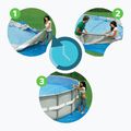 Basen stelażowy Bestway Steel Pro Max Pool Set 5612Z 488 x 122 cm szary 8