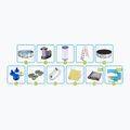 Basen stelażowy Bestway Steel Pro Max Pool Set 5612Z 488 x 122 cm szary 9
