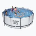 Basen stelażowy Bestway Steel Pro Max Pool Set 396 x 122 cm szary 2