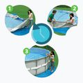 Basen stelażowy Bestway Steel Pro Max Pool Set 396 x 122 cm szary 10