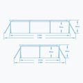 Basen stelażowy Bestway Steel Pro Pool 300 cm niebieski 5