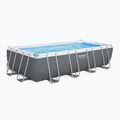 Basen stelażowy Bestway Power Steel Rectangular Pool Set 56465N 549 x 274 cm ciemnoszary 2