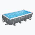 Basen stelażowy Bestway Power Steel Rectangular Pool Set 56465N 549 x 274 cm ciemnoszary 3