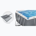 Basen stelażowy Bestway Power Steel Rectangular Pool Set 56465N 549 x 274 cm ciemnoszary 4