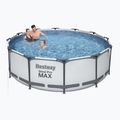 Basen stelażowy Bestway Steel Pro Max Pool Set 366 x 100 cm szary 2
