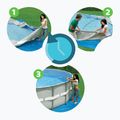 Basen stelażowy Bestway Steel Pro Max Pool Set 366 x 100 cm szary 7