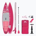 Zestaw deska SUP pompowana Aqua Marina Coral Touring 11'6" raspberry