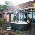 Jacuzzi 6-osobowe MSpa Frame Oslo chłodny szary 22