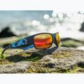 Okulary przeciwsłoneczne Aztron Avatar-X2 matt black/gloss blue/polarizedsahararedmirr/brown 6