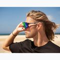 Okulary przeciwsłoneczne Aztron Thunder metalblack/white/polarizedgreen/twilightmirr/grey 8