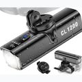 Lampka rowerowa przednia Towild CL1200 black 2