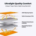 Materac dmuchany Flextail Zero R05 Regular orange 11