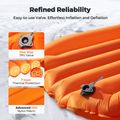 Materac dmuchany Flextail Zero R05 Regular orange 12