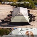 Namiot trekkingowy 2-osobowy Naturehike Mongar Pro 2 20D light grey 2