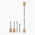 Wiosło SUP/Kayak 4-częściowe RIDEWAVE Kun Bamboo Combo