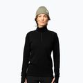 Bluza termoaktywna damska Devold Expedition Merino 235 Zip Neck black