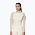 Bluza termoaktywna damska Devold Duo Active Merino 205 Zip Neck raw white