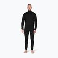 Bluza termoaktywna męska Devold Breeze Plus Merino 200 Zip Neck black 2