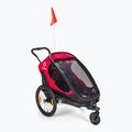 Przyczepka rowerowa Hamax Outback One czerwona/czarna