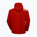 Kurtka przeciwdeszczowa męska Helly Hansen Seven J Rain alert red 6