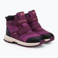 Śniegowce dziecięce Helly Hansen Jk Bowstring HellyTech purple potion/magenta haze/bubble gum 5
