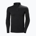 Bluza termoaktywna męska Helly Hansen Lifa Merino Midweight 1/2 Zip black