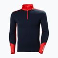 Bluza termoaktywna męska Helly Hansen Lifa Merino Midweight 1/2 Zip navy 5