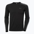 Bluza termoaktywna męska Helly Hansen Lifa Active Stripe Crew black 4