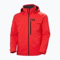 Kurtka żeglarska męska Helly Hansen Hp Racing Lifaloft Hooded alert red 6