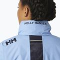 Kurtka żeglarska damska Helly Hansen Crew Hooded Midlayer bright blue 5