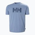 Koszulka męska Helly Hansen Skog Recycled Graphic azurite melange 5
