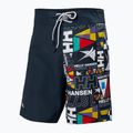 Szorty kąpielowe męskie Helly Hansen Newport navy burgee aop