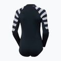 Pianka do pływania damska Helly Hansen Waterwear Long Sleeve Spring Wetsuit 1,5 mm navy stripe 2