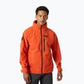 Kurtka żeglarska męska Helly Hansen HP Racing Hooded patrol orange