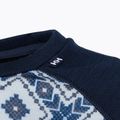 Bluza termoaktywna damska Helly Hansen Lifa Merino Midweight Graphic Crew navy star pixel 8