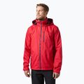 Kurtka żeglarska męska Helly Hansen Crew Hooded 2.0 red