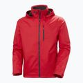 Kurtka żeglarska męska Helly Hansen Crew Hooded 2.0 red 6