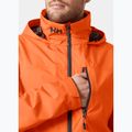 Kurtka żeglarska męska Helly Hansen Crew Hooded 2.0 flame 5