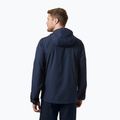 Kurtka żeglarska męska Helly Hansen Salt Striped Windbreaker navy 2