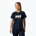 Koszulka damska Helly Hansen Logo 2.0 navy