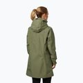 Płaszcz przeciwdeszczowy damski Helly Hansen Aden Long Coat lav green 2