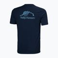 Koszulka męska Helly Hansen Nord Graphic navy 2
