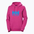 Bluza damska Helly Hansen HH Logo Hoodie 2.0 magenta 2.0 4