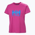 Koszulka damska Helly Hansen Logo 2.0 magenta 2.0 4