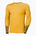 Longsleeve termoaktywny męski Helly Hansen Lifa Merino Midweight Crew golden glow 5