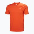Koszulka męska Helly Hansen Nord Graphic patrol orange 4