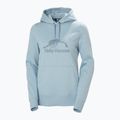 Bluza damska Helly Hansen Nord Graphic Pullover Hoodie windy blue 5