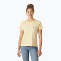 Koszulka damska Helly Hansen Core Graphic 2.0 yellow cream