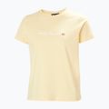 Koszulka damska Helly Hansen Core Graphic 2.0 yellow cream 4